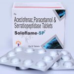 Aceclofenac 100mg+ Paracetamol 325mg +Serratriopeptidase 15mg Tab
