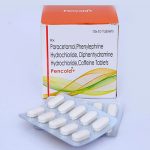 Paracetamol 325 mg+PhenylephrineHydrochloride 5mg+ Diphenhydramine Hydrochloride 25mg+ Caffeine 30mg