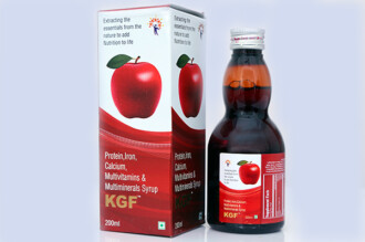 Protein, Iron, Calcium Multivitamins &<br> Multiminerals syrup